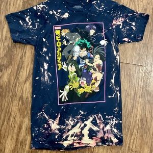 My Hero Academia Tee in Navy Blue